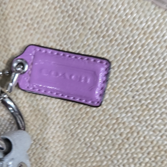 V-DAY SALE! Coach Poppy Silver and Colorful Graphic Shoulder Bag - Picture 15 of 16